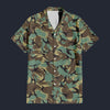 Modetrail British DPM Wild Geese Movie Camo Hawaiian Shirt Costume, Military Costume S-5XL US Size, Unisex Button Down Shirt