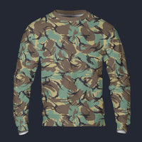 Modetrail British DPM Wild Geese Movie Camo Long Sleeves Costume, Military Costume S-5XL US Size, Gift For Him