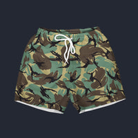 Modetrail Military British DPM Wild Geese Movie CAMO Outfit Beach Short, Military Costume S-5XL US Size