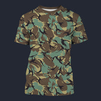 Modetrail British DPM Wild Geese Movie Camo T-shirt Costume, Military Costume S-5XL US Size, Gift For Him