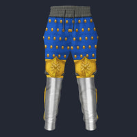 Modetrail British Edward III Sweatpants Costume, British Costume S-5XL US Size, Gift For Him