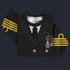 Modetrail British Edward John Smith Titanic Tracksuit Costume Hoodie Sweatshirt T-Shirt Sweatpants, British Costume S-5XL US Size