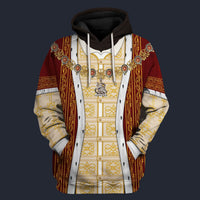 Modetrail British Edward VI Hoodie Costume, British Costume S-5XL US Size, Gift For Him