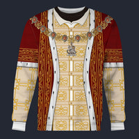 Modetrail British Edward VI Long Sleeves Costume, British Costume S-5XL US Size, Gift For Him