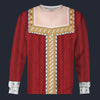 Modetrail British Elizabeth of York Sweater Costume, British Costume S-5XL US Size, Gift For Him