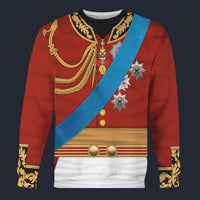 Modetrail British George IV Sweater Costume, British Costume S-5XL US Size, Gift For Him