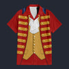 Modetrail British Henry Clinton Hawaiian Shirt Costume, British Costume S-5XL US Size, Unisex Button Down Shirt