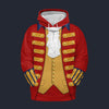 Modetrail British Henry Clinton Tracksuit Costume Hoodie Sweatshirt T-Shirt Sweatpants, British Costume S-5XL US Size