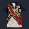 Modetrail British Horatio Nelson 1st Viscount Nelson Navy Sailor Hawaiian Shirt Costume, British Costume S-5XL US Size, Unisex Button Down Shirt