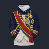 Modetrail British Horatio Nelson 1st Viscount Nelson Navy Sailor Tracksuit Costume Hoodie Sweatshirt T-Shirt Sweatpants, British Costume S-5XL US Size