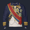 Modetrail British Horatio Nelson 1st Viscount Nelson Navy Sailor Long Sleeves Costume, British Costume S-5XL US Size, Gift For Him