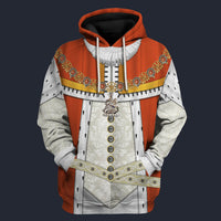 Modetrail British James I Hoodie Costume, British Costume S-5XL US Size, Gift For Him