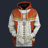 Modetrail British James I Tracksuit Costume Hoodie Sweatshirt T-Shirt Sweatpants, British Costume S-5XL US Size