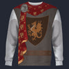 Modetrail British King Arthur Sweater Costume, British Costume S-5XL US Size, Gift For Him