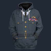 Modetrail British Leonard Cheshire Tracksuit Costume Hoodie Sweatshirt T-Shirt Sweatpants, British Costume S-5XL US Size