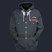 Modetrail British Leonard Cheshire Hoodie Costume, British Costume S-5XL US Size, Gift For Him