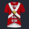 Modetrail British Line regiment (1802-1812) T-shirt Costume, British Costume S-5XL US Size, Gift For Him