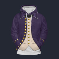 Modetrail British Midshipman-1806 Tracksuit Costume Hoodie Sweatshirt T-Shirt Sweatpants, British Costume S-5XL US Size