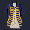 Modetrail British Navy Admiral Collingwood Tracksuit Costume Hoodie Sweatshirt T-Shirt Sweatpants, British Costume S-5XL US Size