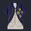 Modetrail British Nelson Uniform as worn at Trafalgar Tracksuit Costume Hoodie Sweatshirt T-Shirt Sweatpants, British Costume S-5XL US Size