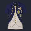 Modetrail British Nelson Uniform as worn at Trafalgar T-shirt Costume, British Costume S-5XL US Size, Gift For Him
