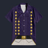 Modetrail British Royal Navy Captain-1806 Hawaiian Shirt Costume, British Costume S-5XL US Size, Unisex Button Down Shirt