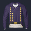 Modetrail British Royal Navy Captain-1806 Long Sleeves Costume, British Costume S-5XL US Size, Gift For Him