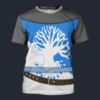 Modetrail British Sir Bedevere T-shirt Costume, British Costume S-5XL US Size, Gift For Him