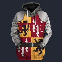 Modetrail British Sir Henry Percy Tracksuit Costume Hoodie Sweatshirt T-Shirt Sweatpants, British Costume S-5XL US Size