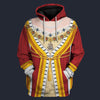 Modetrail British Victoria Fleece Hoodie Costume, British Costume S-5XL US Size, Gift For Him