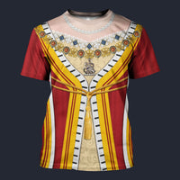 Modetrail British Victoria T-shirt Costume, British Costume S-5XL US Size, Gift For Him