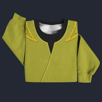 Modetrail Captain Kirk Green Wrap Season One Sweater Costume, S-5XL US Size, Gift For Him