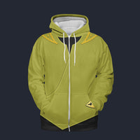 Modetrail Captain Kirk Green Wrap Season One Zip Hoodie Costume, S-5XL US Size, Gift For Him