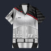 Modetrail Star Wars Captain Phasma's Armor Hawaiian Shirt Costume, S-5XL US Size, Unisex Button Down Shirt