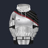 Modetrail Star Wars Captain Phasma's Armor Tracksuit Costume Hoodie Sweatshirt T-Shirt Sweatpants, S-5XL US Size