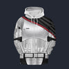 Modetrail Star Wars Captain Phasma's Armor Tracksuit Costume Hoodie Sweatshirt T-Shirt Sweatpants, S-5XL US Size