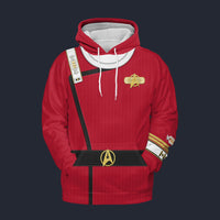 Modetrail Captain Spock Tracksuit Costume Hoodie Sweatshirt T-Shirt Sweatpants, Star Trek Costume S-5XL US Size