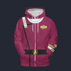 Modetrail Captain Spock Purple Tracksuit Costume Hoodie Sweatshirt T-Shirt Sweatpants, Star Trek Costume S-5XL US Size