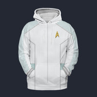 Modetrail Christine Chapel Tracksuit Costume Hoodie Sweatshirt T-Shirt Sweatpants, Star Trek Costume S-5XL US Size