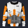 Modetrail Commander Cody Armor Sweater Costume, Star Wars Costume S-5XL US Size, Gift For Him