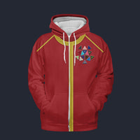 Modetrail Commodore Stone Starfleet Dress Uniform Fleece Zip Hoodie Costume, Star Trek Costume S-5XL US Size, Gift For Him