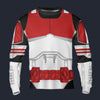 Modetrail Star Wars Coruscant Guard Tracksuit Costume Hoodie Sweatshirt T-Shirt Sweatpants, S-5XL US Size