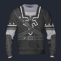 Modetrail Dark Link Zelda Hylian Shield Sweatshirt Costume, The Legend of Zelda Costume S-5XL US Size, Gift For Him