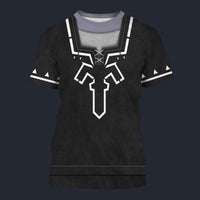 Modetrail Dark Link Zelda Plain Version Version T-shirt Costume, The Legend of Zelda Costume S-5XL US Size, Gift For Him