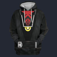 Modetrail Darth Maul Tracksuit Costume Hoodie Sweatshirt T-Shirt Sweatpants, Star Wars Costume S-5XL US Size