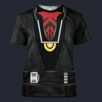 Modetrail Darth Maul T-shirt Costume, Star Wars Costume S-5XL US Size, Gift For Him
