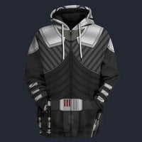 Modetrail Darth Starkiller Zip Hoodie Costume, Star Wars Costume S-5XL US Size, Gift For Him