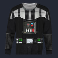 Modetrail Darth Vader Black Sweater Costume, Star Wars Costume S-5XL US Size, Gift For Him