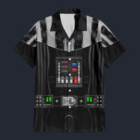 Darth Vader Hawaiian Shirt Costume, S-5XL US Size, Unisex Button Down Shirt
