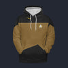 Modetrail Star Trek Data Tracksuit Costume Hoodie Sweatshirt T-Shirt Sweatpants, S-5XL US Size